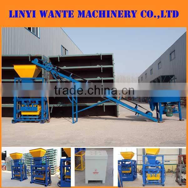 Multi purpose concrete block making plant price qt40-1