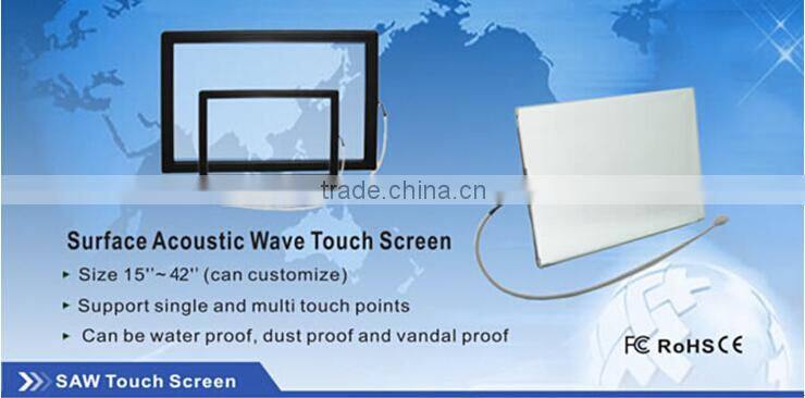 GreenTouch 15inch ELO SAW Touch Screen, SAW touch screen for LCD/ATM/Kiosk