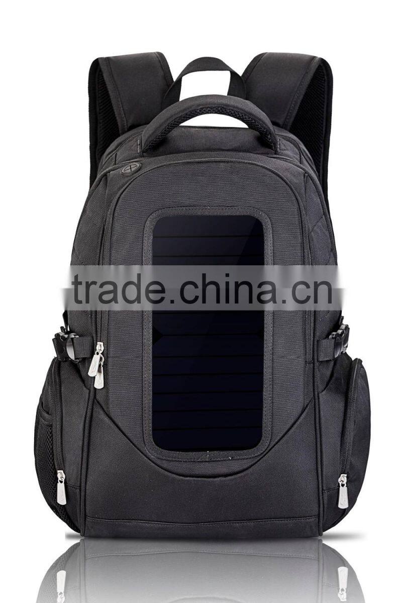 Fashion daily used wholesale Solar Backpack