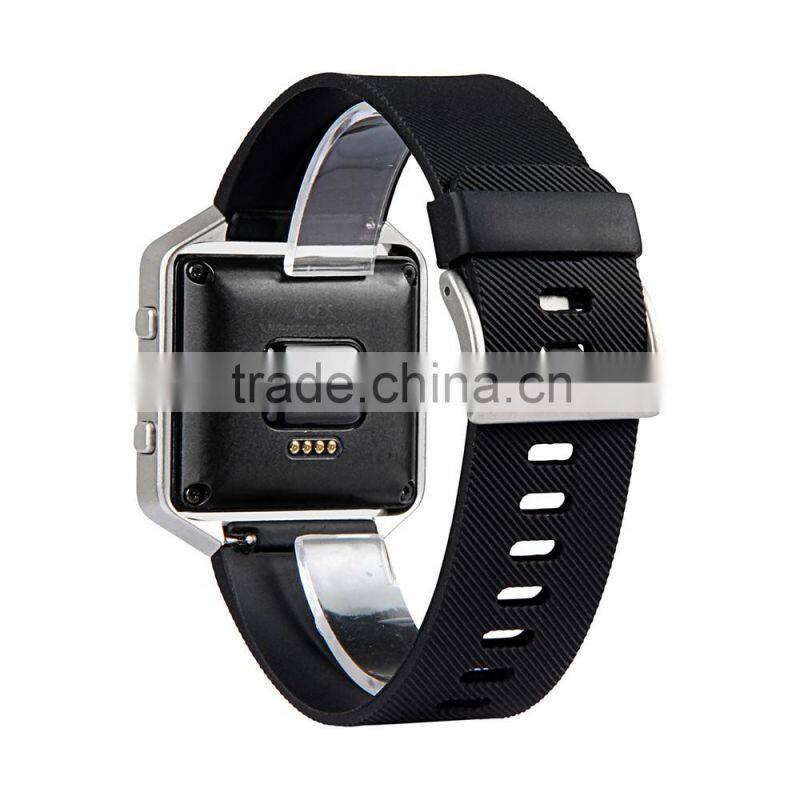 2016 New Arrival Silicone Watch Strap Adjustable Wrist Watch Band for Fitbit Blaze
