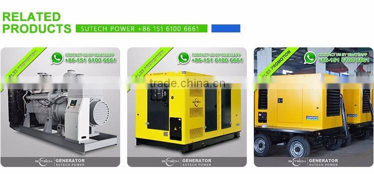 3 phase silent type 100kw generador diesel with automatic transfer switch