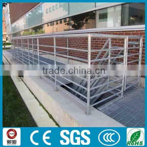 outdoor galvanized steel railing designs