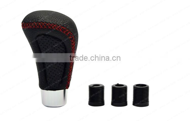 shifter knob leather/Aluminum/carbon fiber