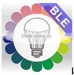 Music Alarm Group Bluetooth App Controlled Multi-Coloured Smart LED Bulb Bayonet B22