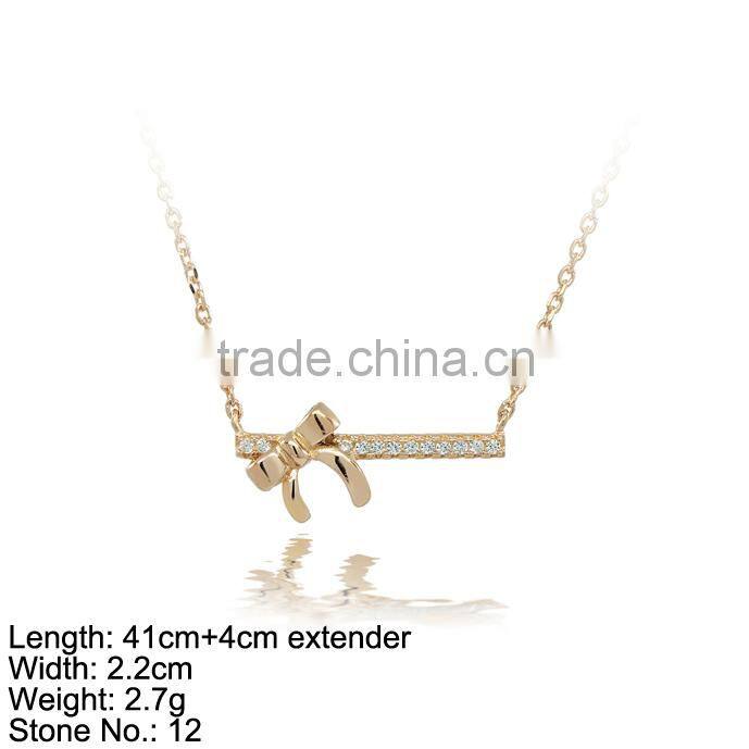 XXL209 925 Silver Pendant with CZ Stones bling for gift to women