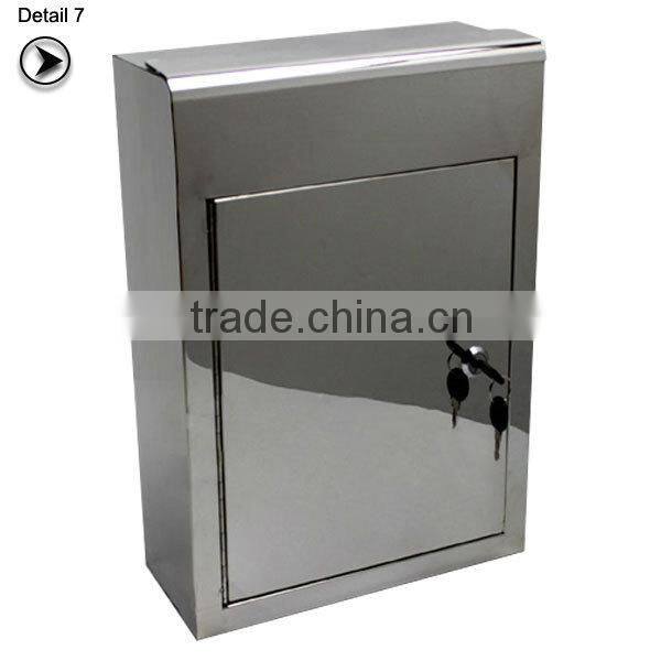 Sesidential letterbox sheet metal letter boxes steel mail letter cabinet
