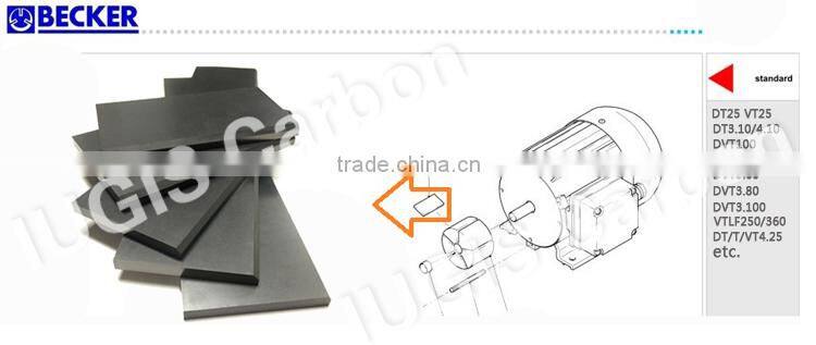 DTA/KTA50 professional supplier rietschle vacuup pump carbon vane