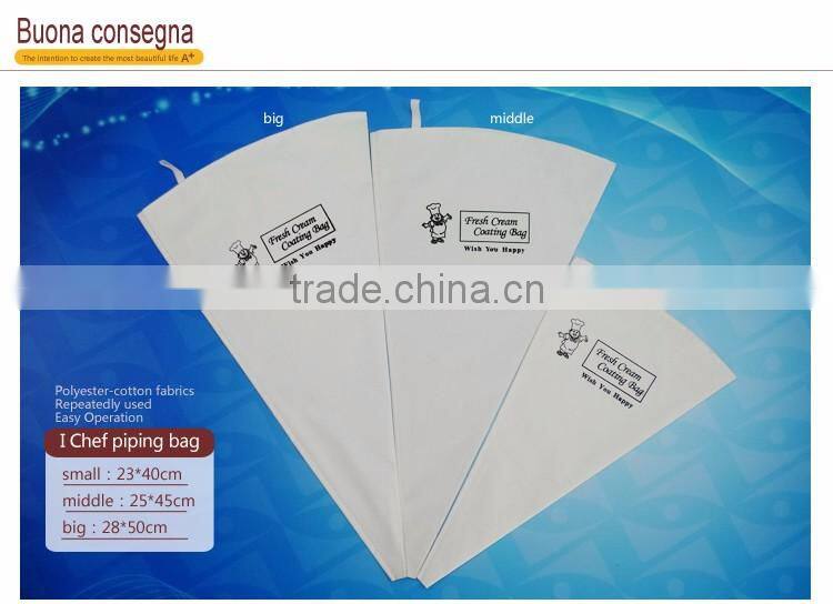 Dessert decorators disposable plastic cake tools cartoon piping bag