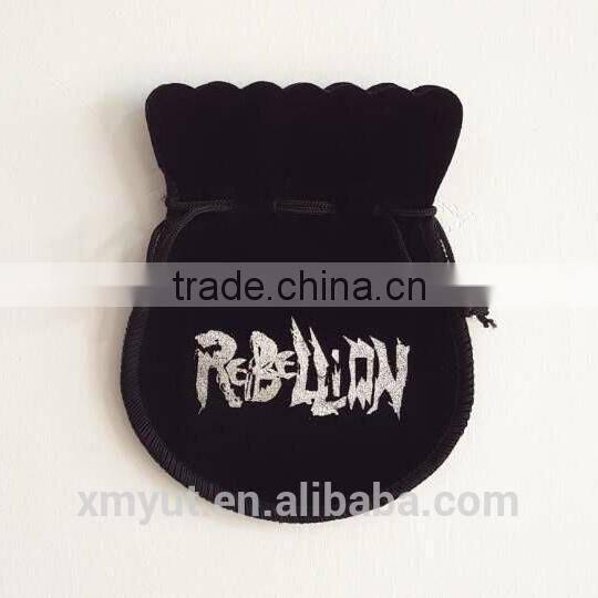velvet drawstring pouch/velvet bag