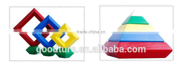 Wooden Magic Tower Intelligent Stacking Bricks