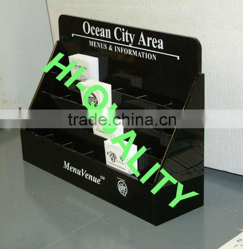 Golden Acrylic Cigar Display Rack/ Acrylic Cigar Display Stand