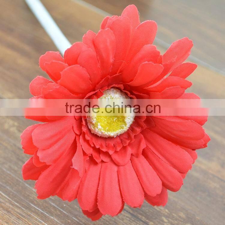 Wholesale Artificial Gerbera Flower African Daisy Bouquet Wedding Home Garden Office Party Coffee Shop Decoration for Display