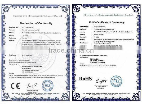 Glow In The Dark Button G700 Style LED Tactical Flashlight XM-L T6