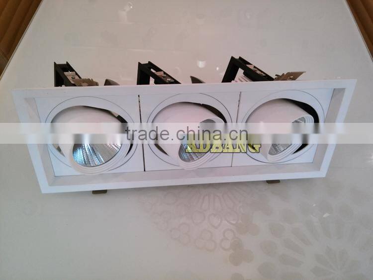 High Efficiency top quality 2*40w led track spot light