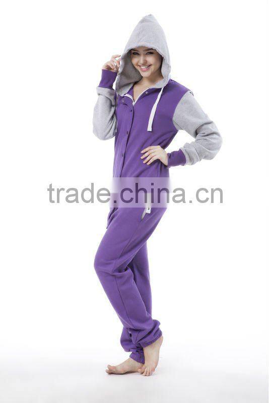 Adult one piece onesie jumpsuit