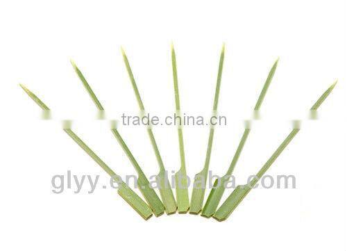 Wide Bamboo Skewer,square bamboo skewers,bamboo paddle skewers,special bamboo skewers