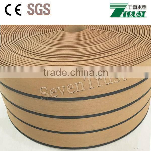 Synthetic pvc teak decking for boat,yacht