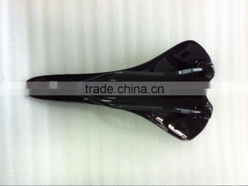 2014 hot-selling 3k super light carbon fiber bike saddle BS-01