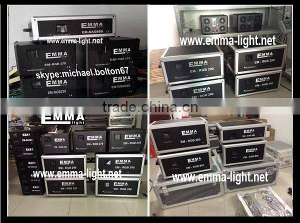 5w 10w RGB laser system with a professional ILDA interface +LCD touch screen laser machine