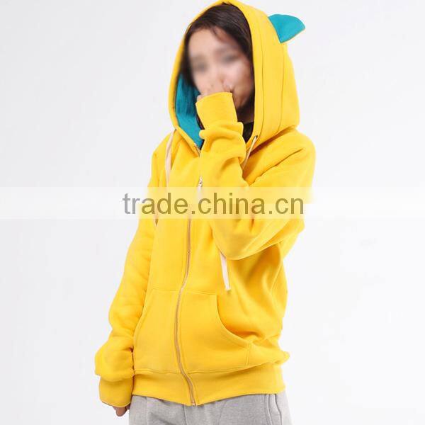 Wholesale Animal Cotton/Animal Ears Hoodie for Gril (lyh010141)