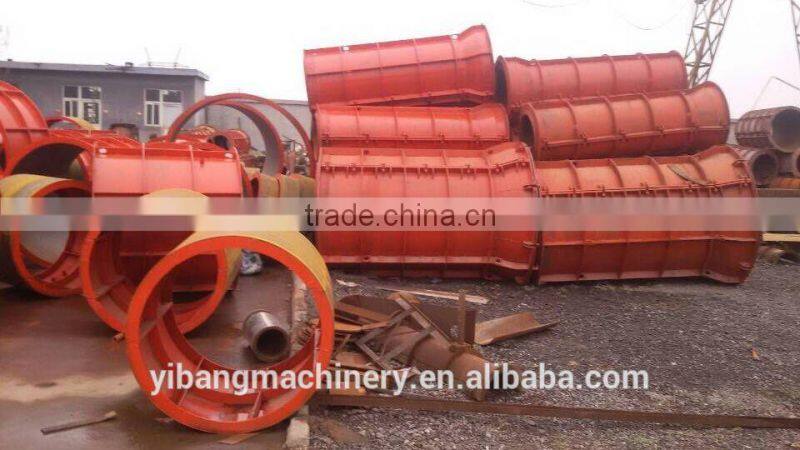 machine for the production of cement concrete pipe moulds