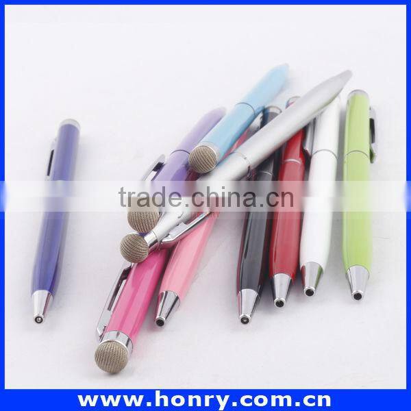 Colorful retractable stylus touch screen pen for touch screen as gift