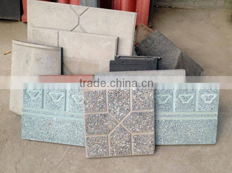 hot selling color concrete cement roof and terrazzo floor tile making machine