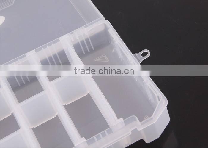 Compartments Closed Large Capacity 27*18*4.5cm Fishing Tackle Box