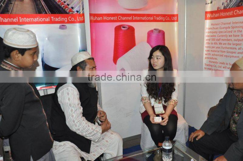 100% Spun Polyester Yarn for Sewing Thread popular sell in Bangladesh,Vietnam ,Indonesia