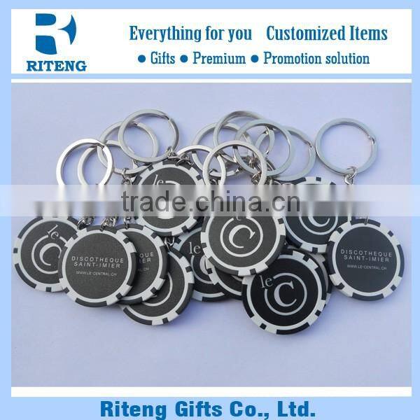 In Bulk Cheap Wholesale Keychain With Poker Chips
