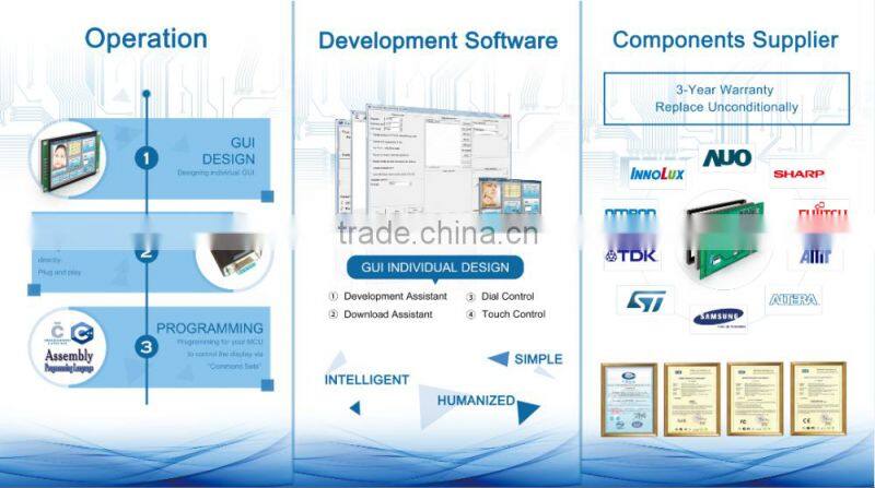 latest 10 inch colorful lcd touch screen monitor for home control