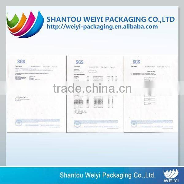 wholesale Aluminium Foil Paper Snack Food Packaging Bags