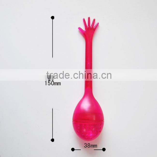 Funny help me plastic tea strainers mesh