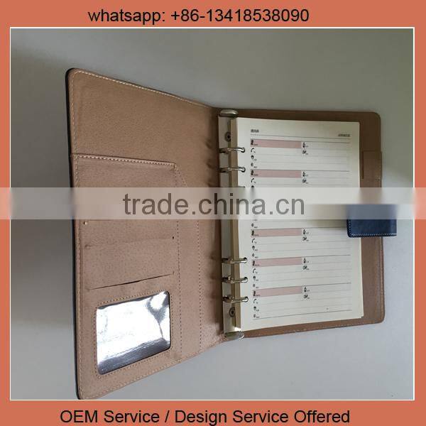 Custom imprinted logo A5 size office composition notebook