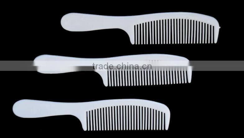 Customized disposable hotel hair combs white combs