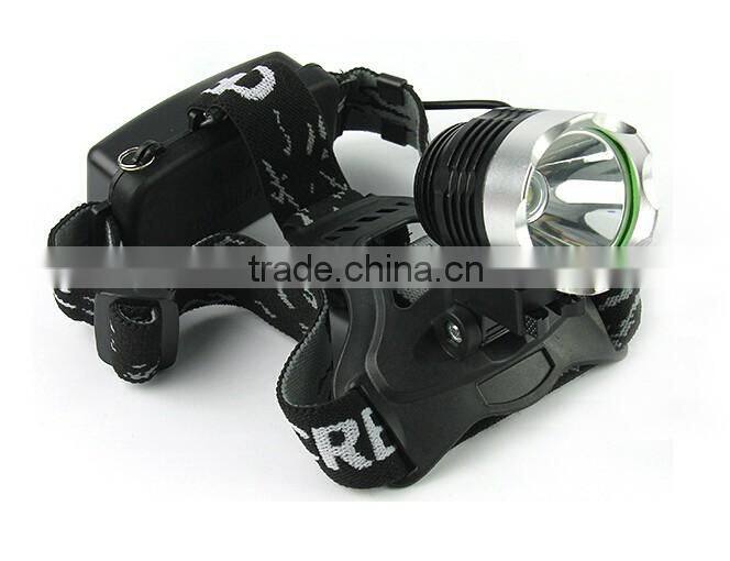 A-OK Newest high power 3 aaa battery powered led head lamp with led headlamp flood and spot function