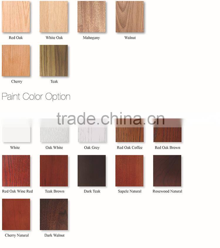 White Primed Craftsman Style Stile & Rail with viewing Panel