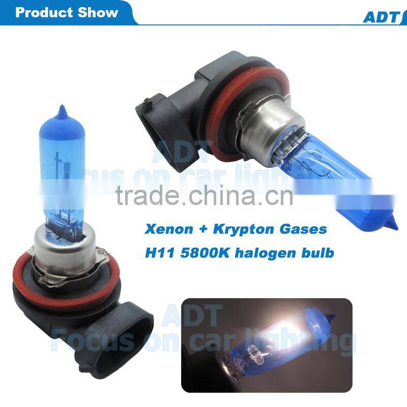 E-mark approval H11 12V55W 5800K halogen lamps
