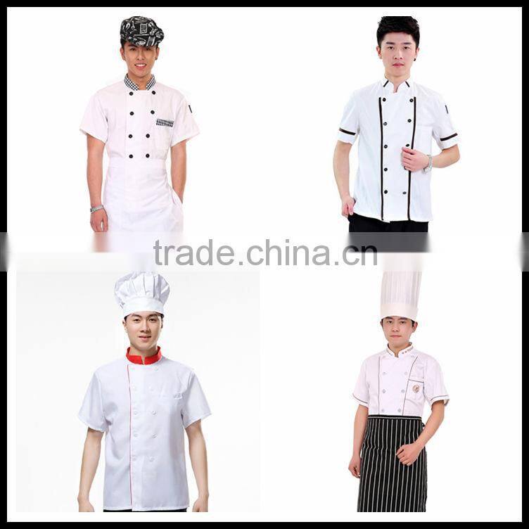 New fashion poly cotton women sexy chef uniform