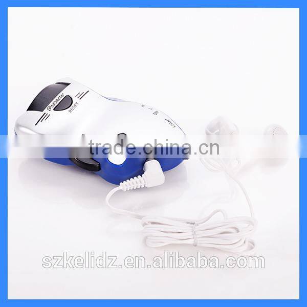 Radio Pedometer with LED light,radio pedometer with earphone