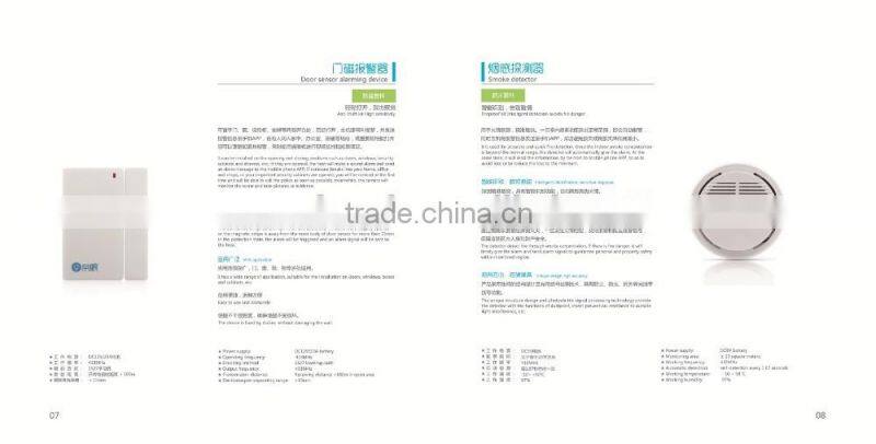 720P HD IP Camera WiFi Home House Alarm System Security Kit Remote Controller