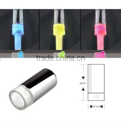 HM-F009 kitchen faucet LED FAUCET SHOWER HEAD THREE COLOURS(BLUE GREE RED) LC,PAYPAL,T/T