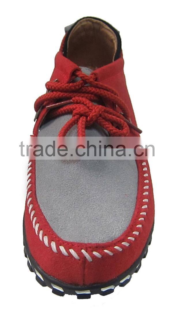 2016 new lace-up men leather casual shoes men sneaker