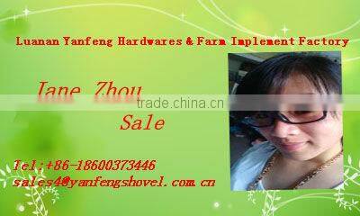 Garden post hole digger with wooden hand(high quality)