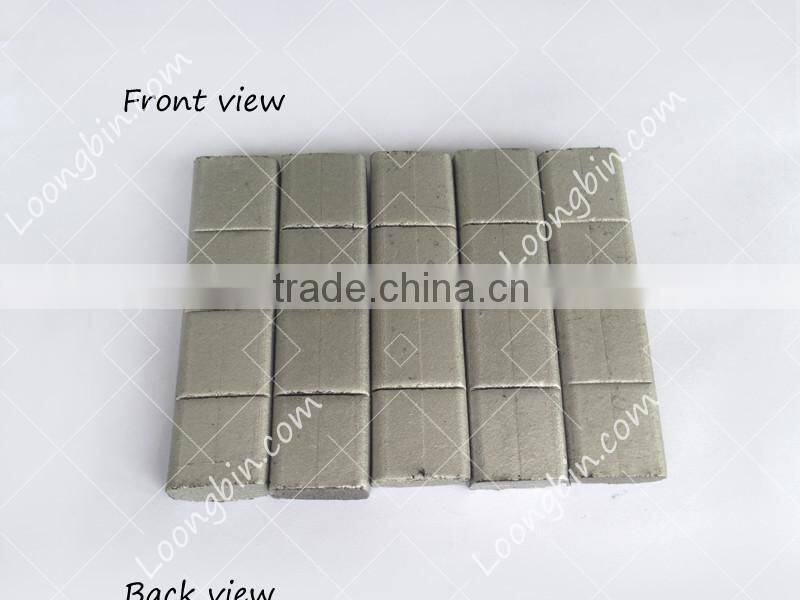 3pcs /bar Long burning time more than 90mins Nature Coconut shell silver charcoal