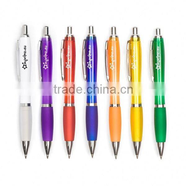 2014 hot sale plastic ball pen for promotion