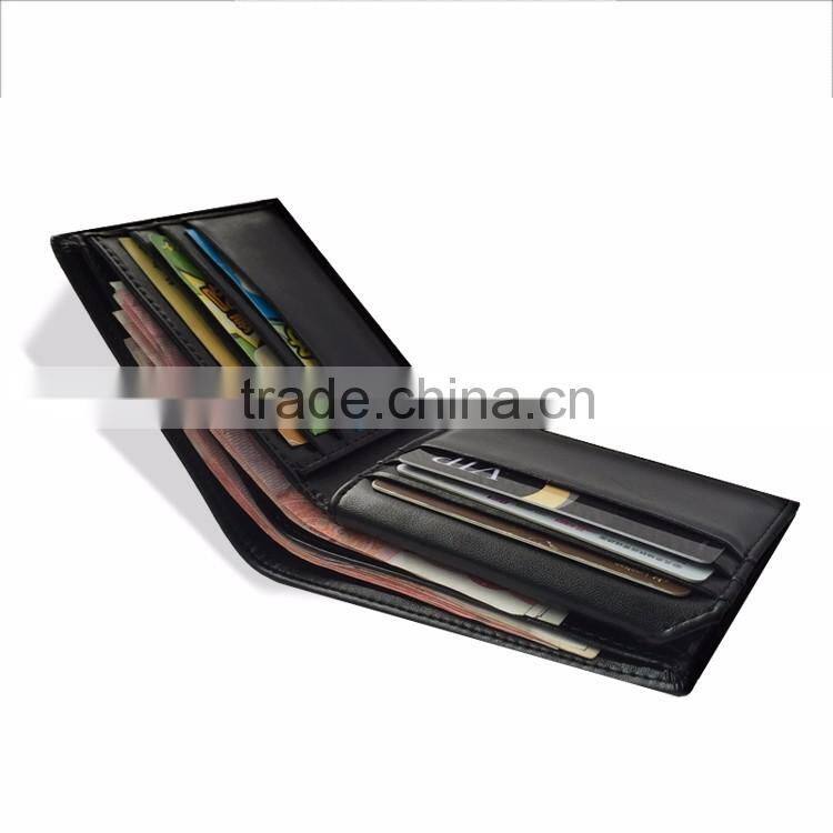 RFID Blocking Leather Wallet for Men