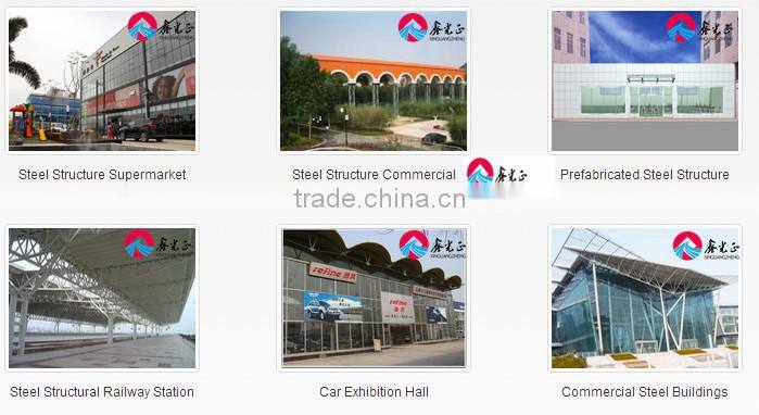 Workshop building steel structure and sandwich panel