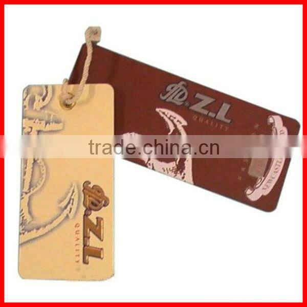 Classic Recycled Paper Price/Hang Tag Clothes Label