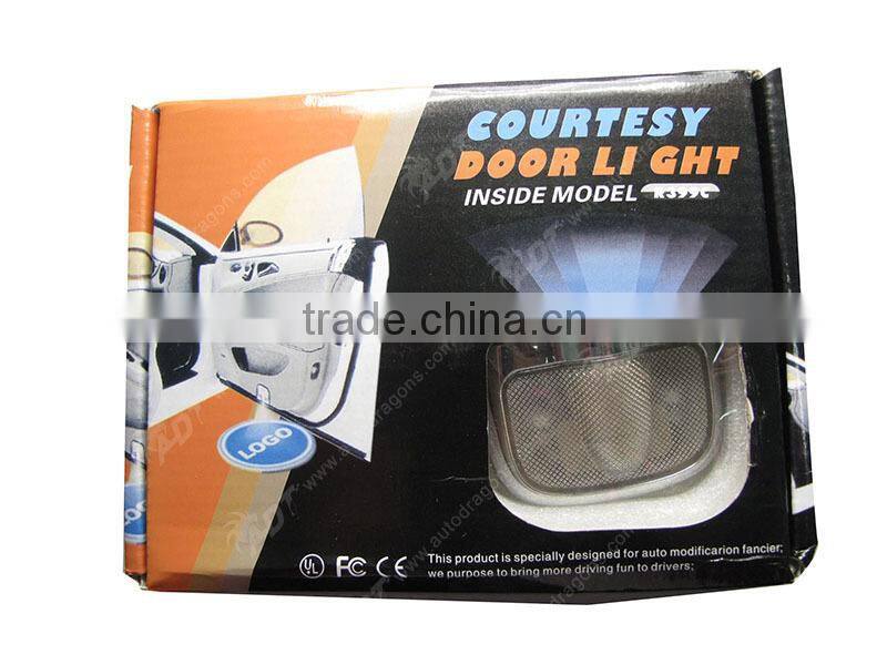 2016 Hot sale 5w 12 Non-fading car LED Laser car logo Courtesy